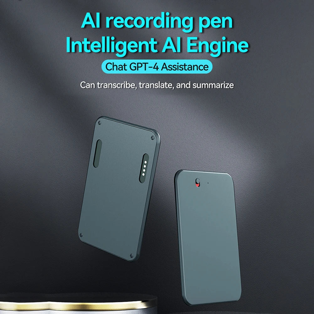 AI Chatgpt-4 Intelligent Voice Recorder Transcribe Mind Mapping & AI Summary AI Voice Recorder with APP for Lectures Meetings