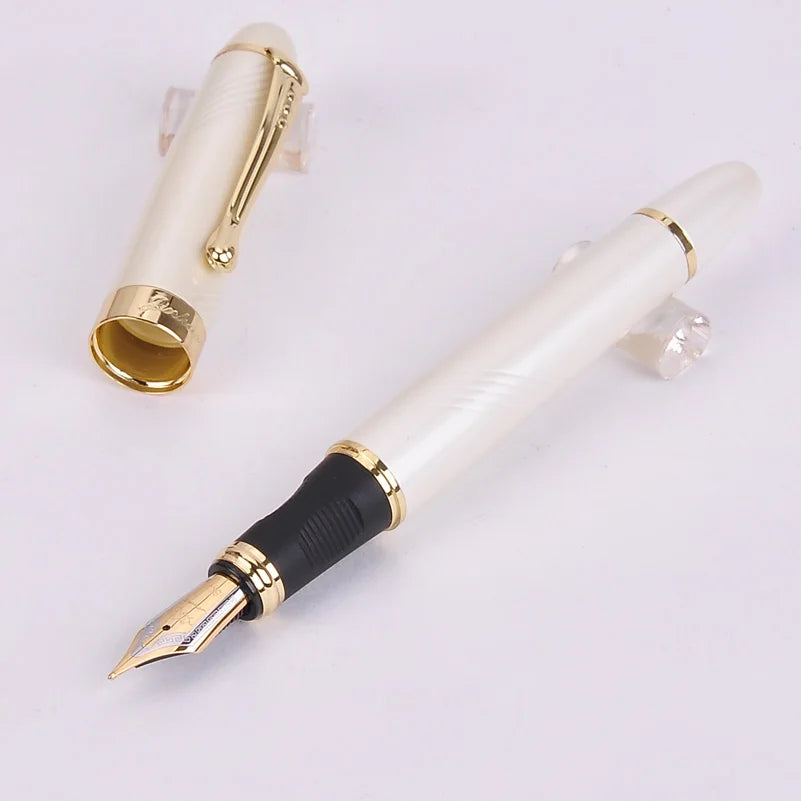 Jinhao X450 Luxury Dazzle Blue Fountain Pen High Quality Metal Inking Pens for Office Supplies School Supplies