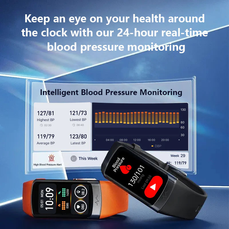 Morepro V19Pro-Multifunctional ECG(EKG) Smartwatch Health Tracker - Black Frrday 60% OFF🔥