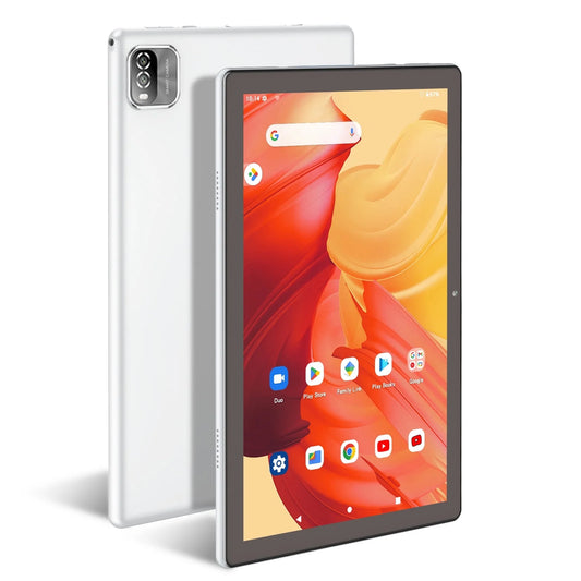 Android 14 Tablet 10.1 Inch with Case, 3GB, 64GB, IPS Touch Screen, Quad-Core,1280X800 | Wi-Fi6 | 6000Mah | Google Certified(White)