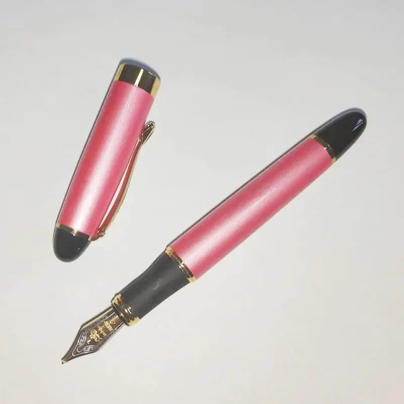Jinhao X450 Luxury Dazzle Blue Fountain Pen High Quality Metal Inking Pens for Office Supplies School Supplies