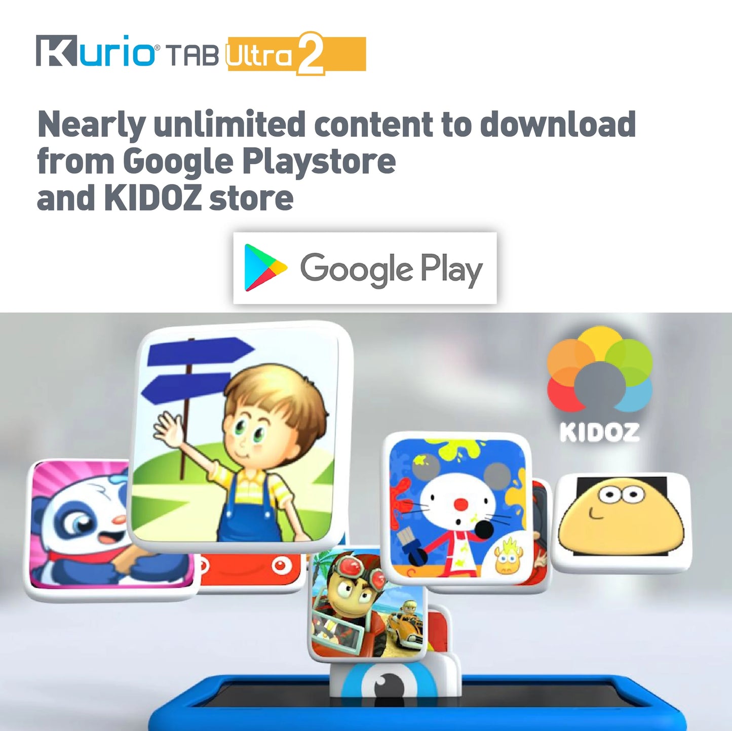Kurio Ultra 2 Tablet - the Ultimate Tablet Built for Kids!
