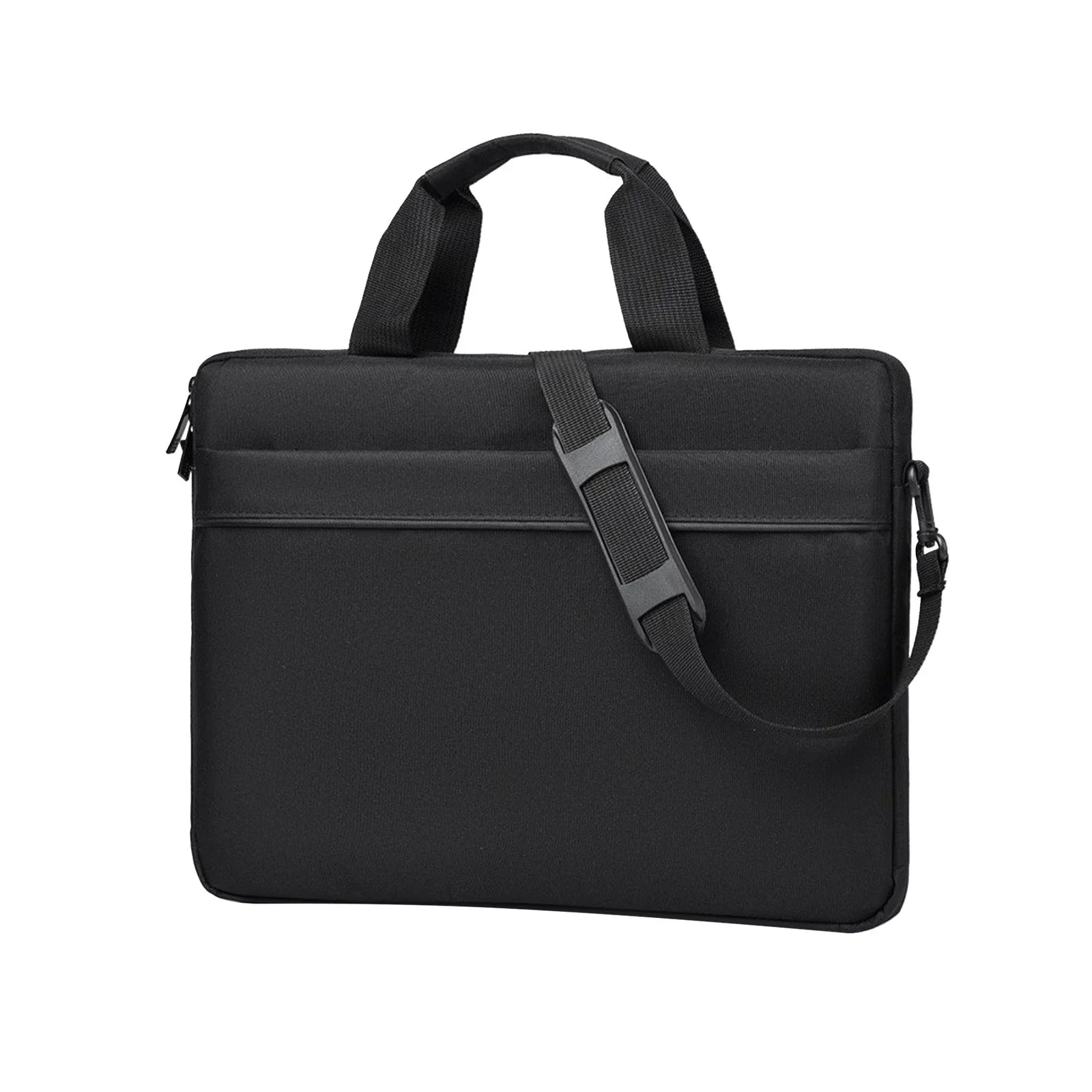 Computer Bag for Women, Laptop Tote Shoulder Bag, 14.1 in Laptop or Tablet, Stylish, Durable, Waterproof Fabric, Lightweight, Business Casual, Suitable for Multiple Laptops Black
