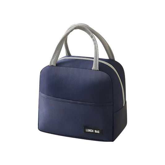 Lunch Pack, Solid Color Twill Bento Bag Portable Insulation Bag Thickened Student Lunch Box Bag Lunch Bag Lunch Bag