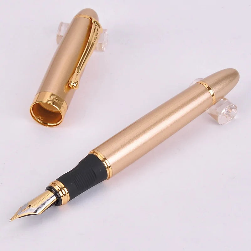 Jinhao X450 Luxury Dazzle Blue Fountain Pen High Quality Metal Inking Pens for Office Supplies School Supplies