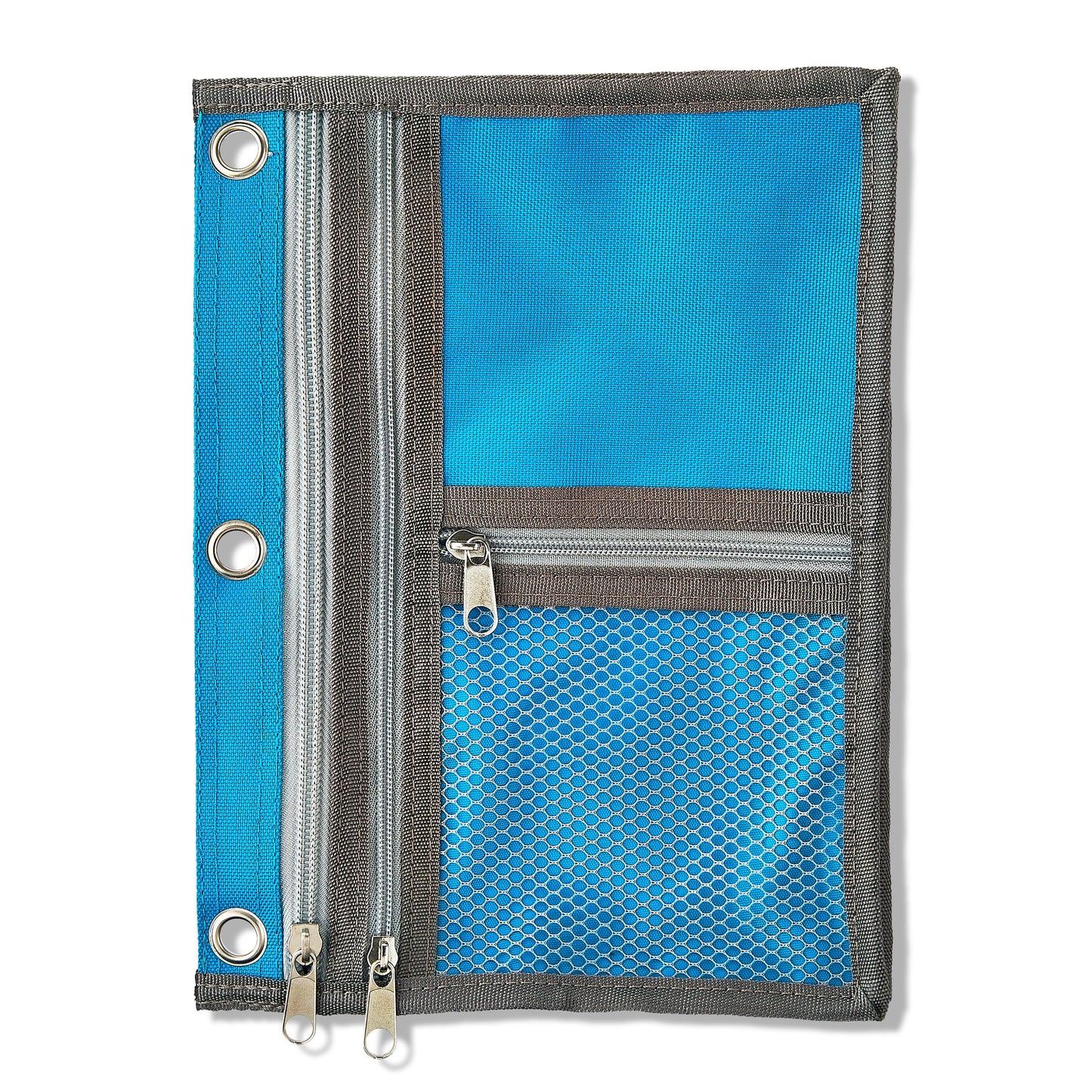 Blue Expandable Binder Pouch