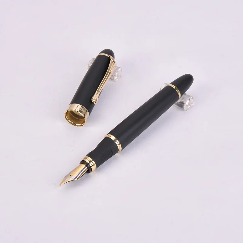 Jinhao X450 Luxury Dazzle Blue Fountain Pen High Quality Metal Inking Pens for Office Supplies School Supplies