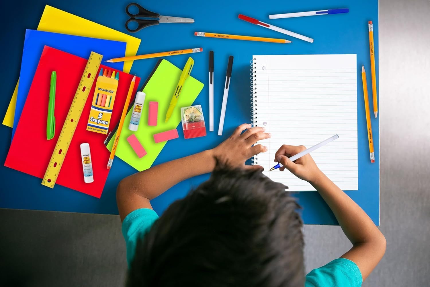 School Supplies Kit for Girls, Boys Back to School Supplies Bundle Pack 30 Piece