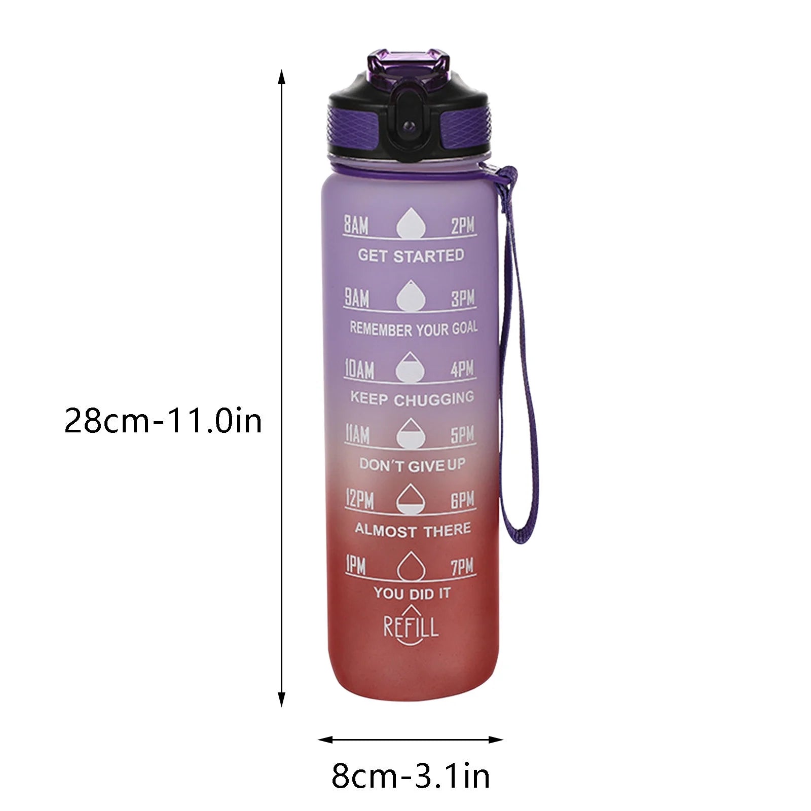 School Supplies Bottle with 32Oz Squeezing Ejection Opening with Leakproof Wide Mouth and Fast Water Flowing for Outdoor Sport