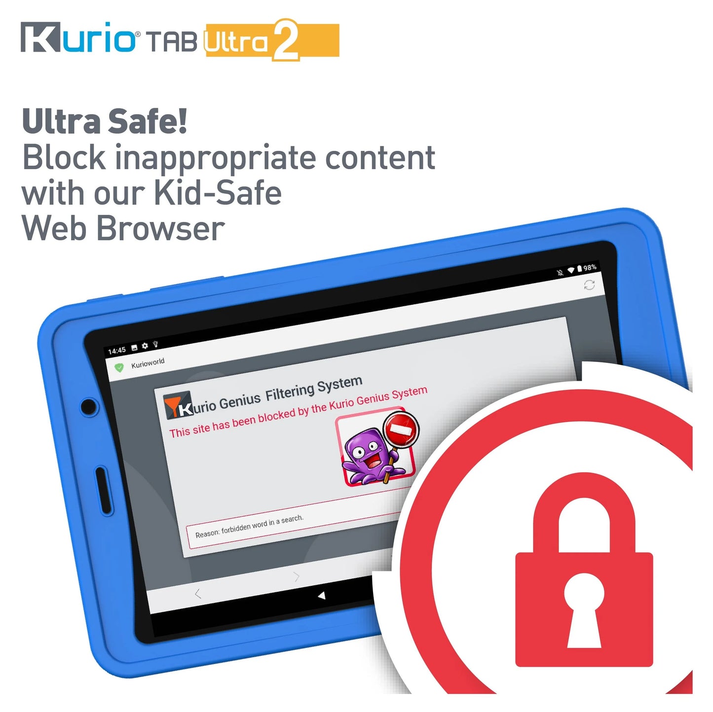 Kurio Ultra 2 Tablet - the Ultimate Tablet Built for Kids!