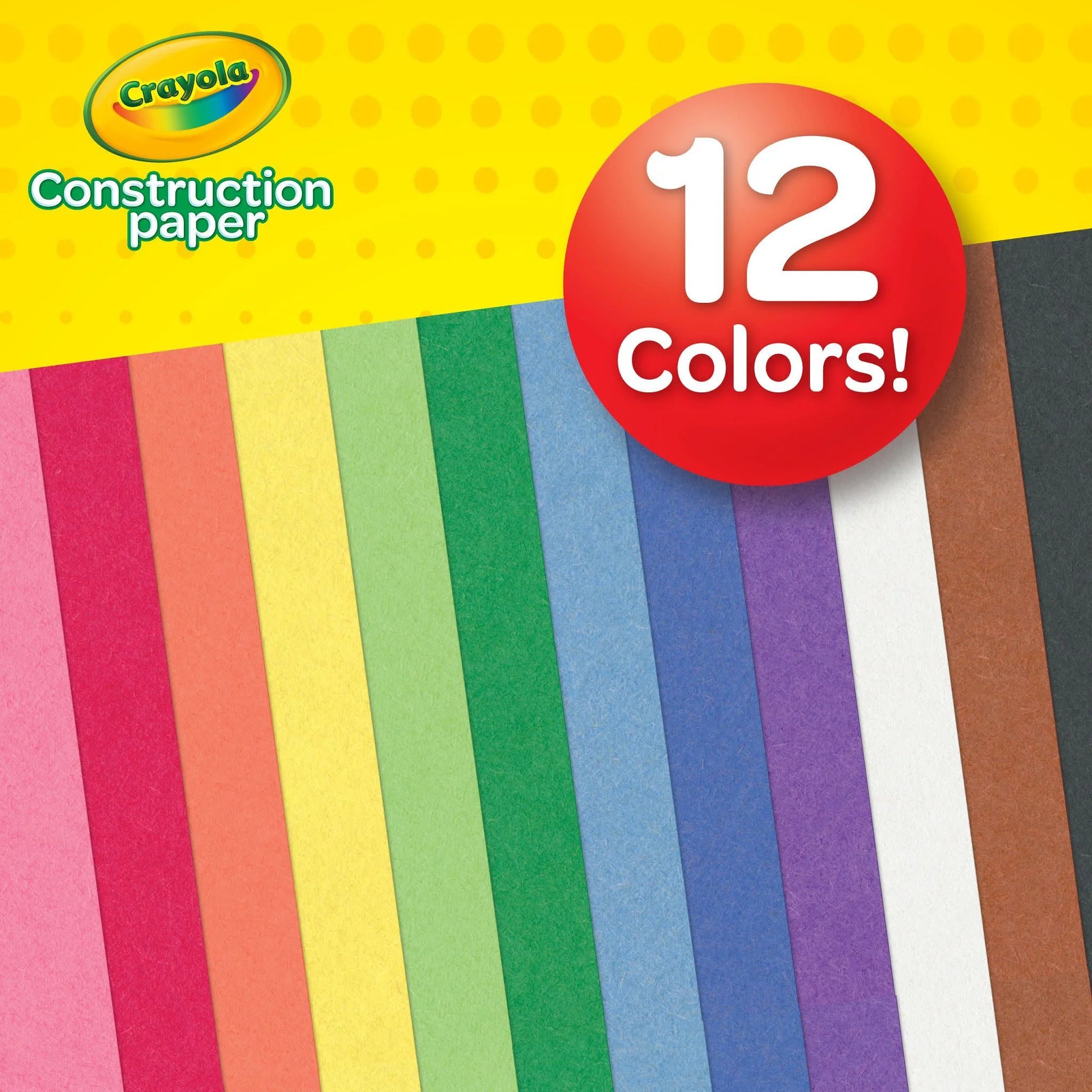 Construction Paper, 240 Pgs, School Supplies for Kindergarten, 10 Colors, Arts & Crafts Supplies, Classroom Must Haves