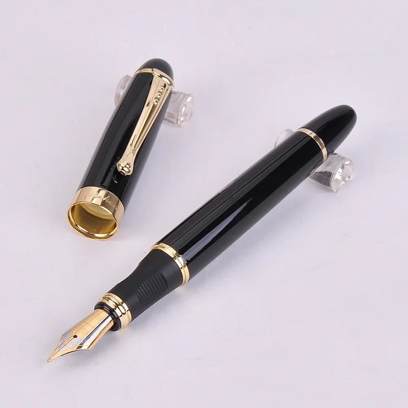 Jinhao X450 Luxury Dazzle Blue Fountain Pen High Quality Metal Inking Pens for Office Supplies School Supplies
