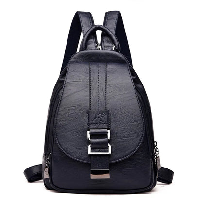 2024 Designer Backpacks Women Leather Backpacks Female School Bag for Teenager Girls Travel Back Bag Retro Bagpack Sac a Dos