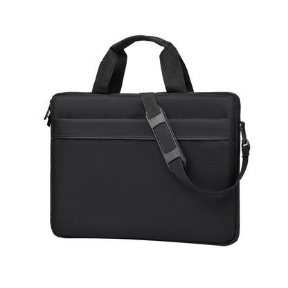 Computer Bag for Women, Laptop Tote Shoulder Bag, 14.1 in Laptop or Tablet, Stylish, Durable, Waterproof Fabric, Lightweight, Business Casual, Suitable for Multiple Laptops Black