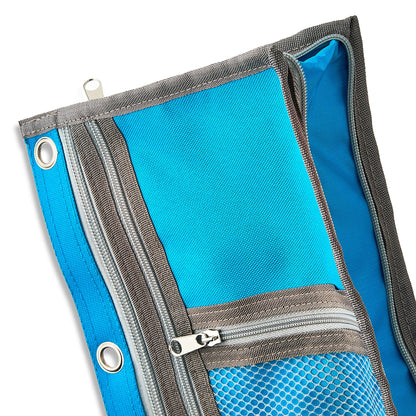 Blue Expandable Binder Pouch