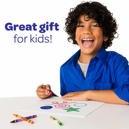 Crayon Set, 96 Ct, Classroom Must Haves, Back School Supplies for Teachers and Students, Coloring Gift for Kids, Ages 4+