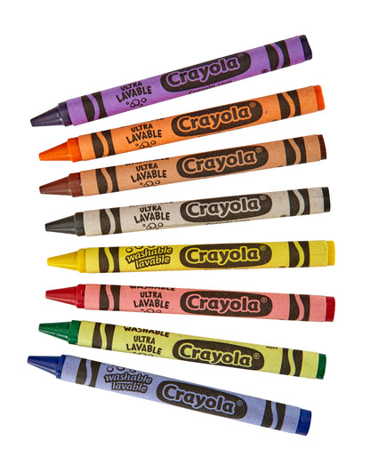 Ultra-Clean Washable Crayons, 24 Ct, School Supplies for Kids, Classroom Must Haves for Teachers, Gifts, Ages 3+