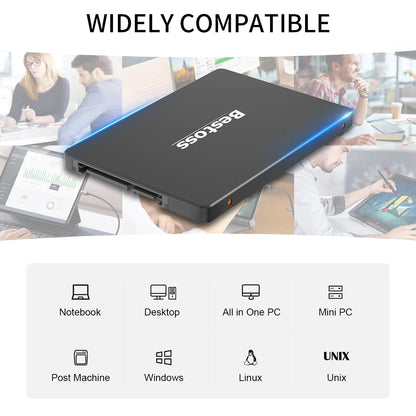 SSD Internal 2.5 Inch Sata 120GB 240GB 480GB Hard Disk 128GB 256GB 512GB SSD Hard Drive for Laptop Notebook PC